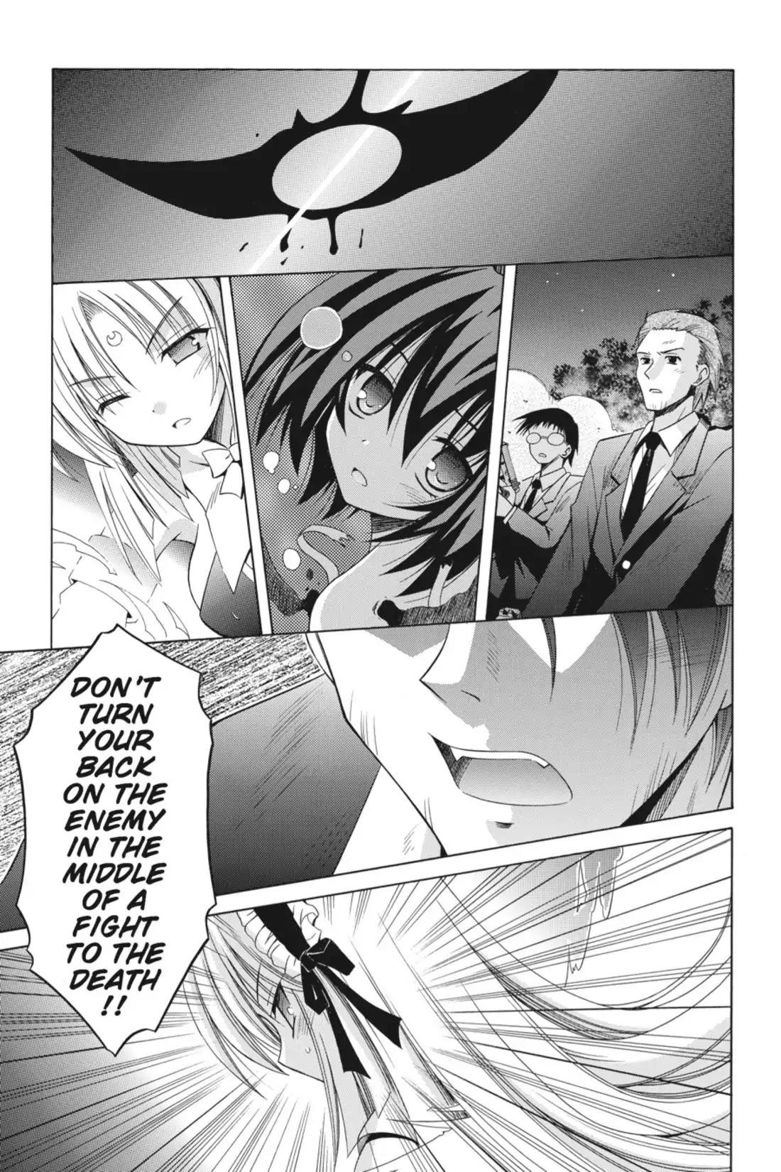 Omamori Himari Chapter 59 page 21 - Chapter 59: Vol.10 Menagerie 59: Fluttering Sorceress, the Cat's Moment