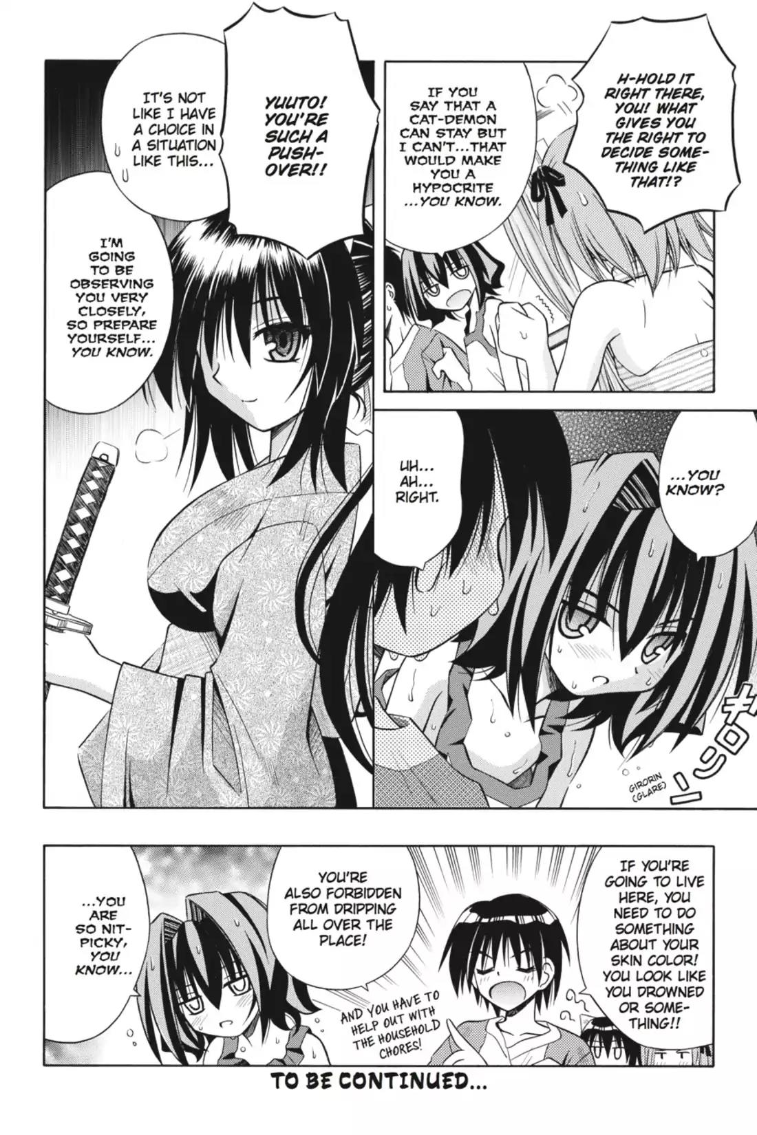 Omamori Himari Chapter 6 page 24 - Chapter 6: Vol.1 Menagerie 6: The Cat and a Drop
