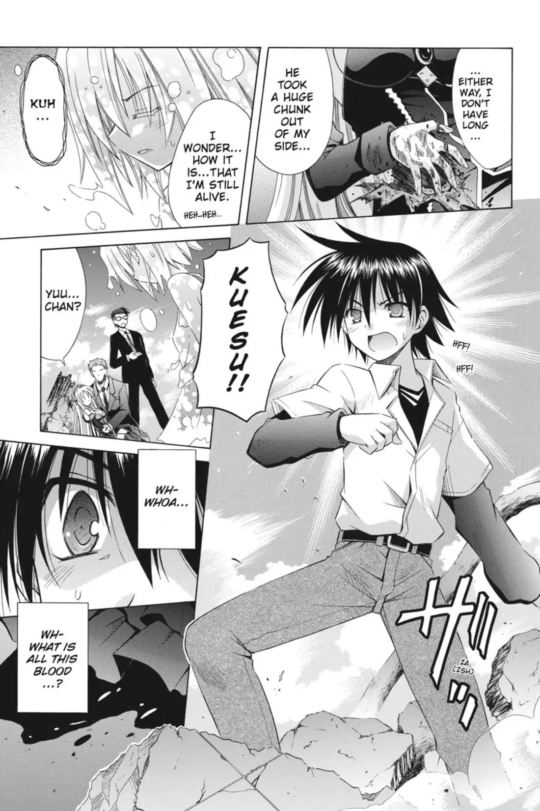 Omamori Himari Chapter 60 page 14 - Chapter 60: Vol.10 Menagerie 60: The Cat's Small Magic Goes on