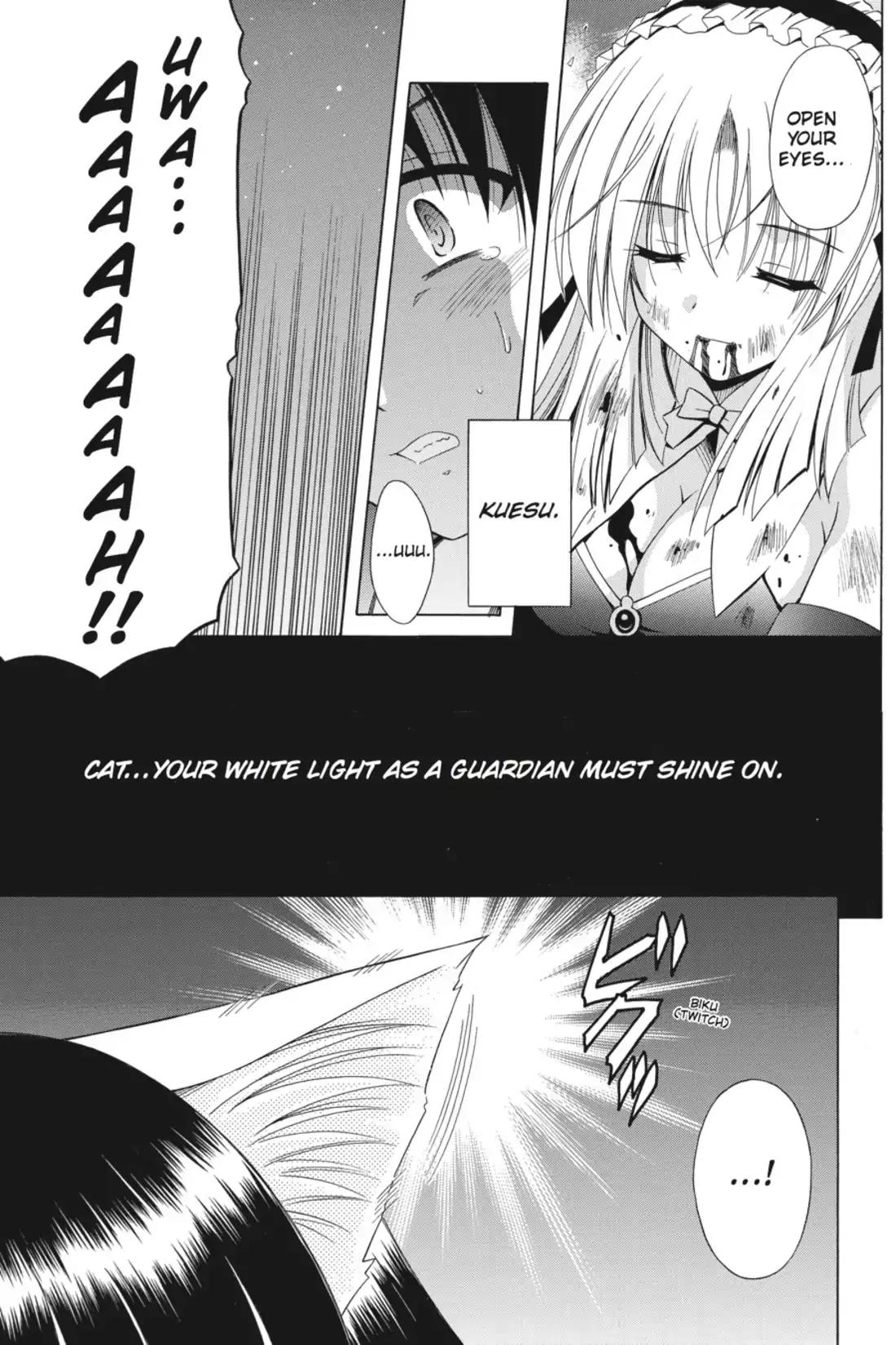 Omamori Himari Chapter 60 page 22 - Chapter 60: Vol.10 Menagerie 60: The Cat's Small Magic Goes on