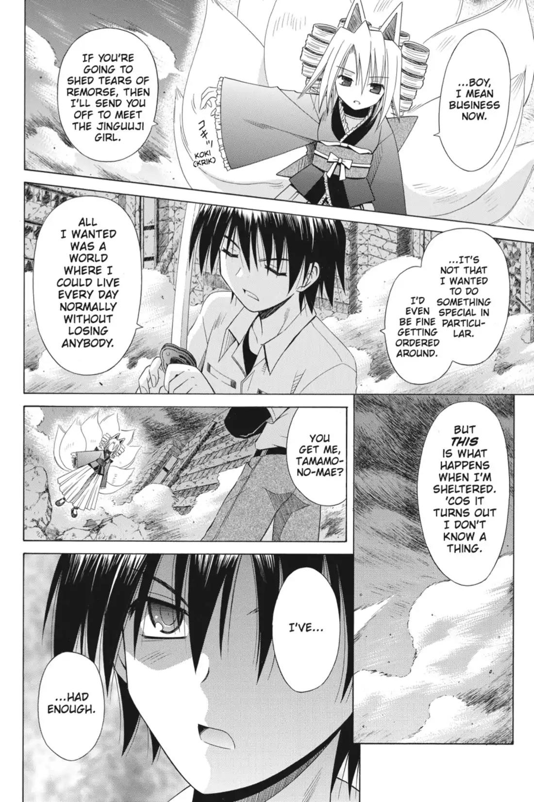 Omamori Himari Chapter 62 page 2 - Chapter 62: Vol.10 Menagerie 62: The Cornered Mouse Attacks the Cat