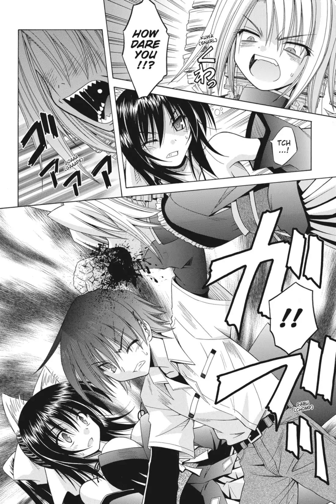 Omamori Himari Chapter 62 page 20 - Chapter 62: Vol.10 Menagerie 62: The Cornered Mouse Attacks the Cat