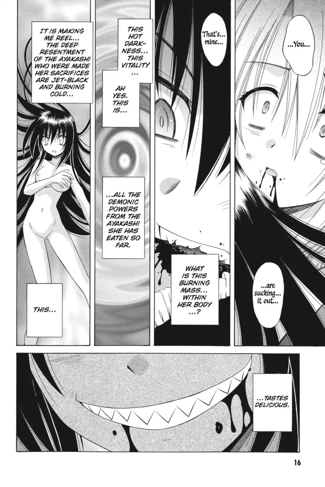 Omamori Himari Chapter 63 page 18 - Chapter 63: Vol.11 Menagerie 63: The Feline Ayakashi's Fangs Sink Deep