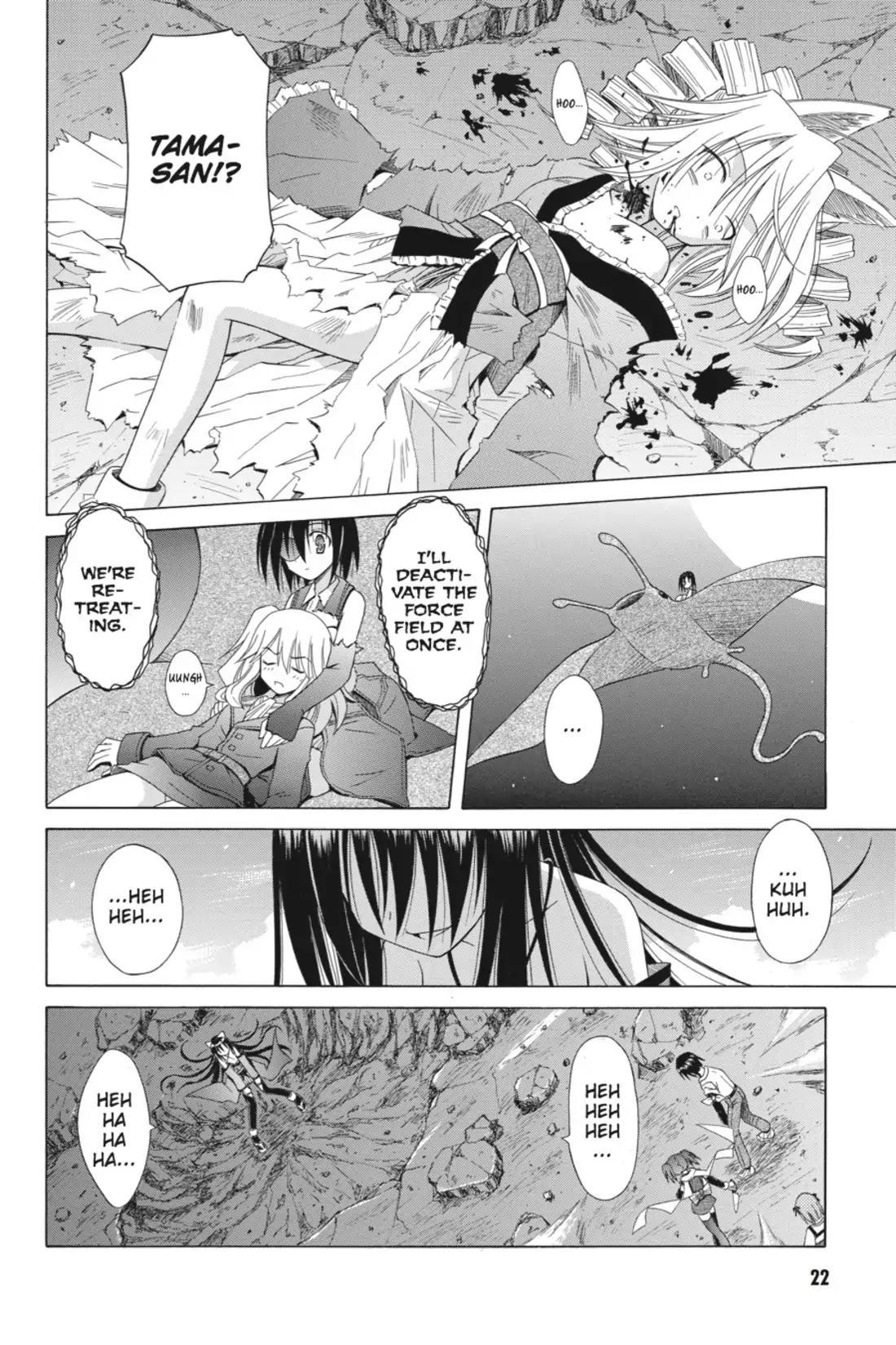 Omamori Himari Chapter 63 page 24 - Chapter 63: Vol.11 Menagerie 63: The Feline Ayakashi's Fangs Sink Deep