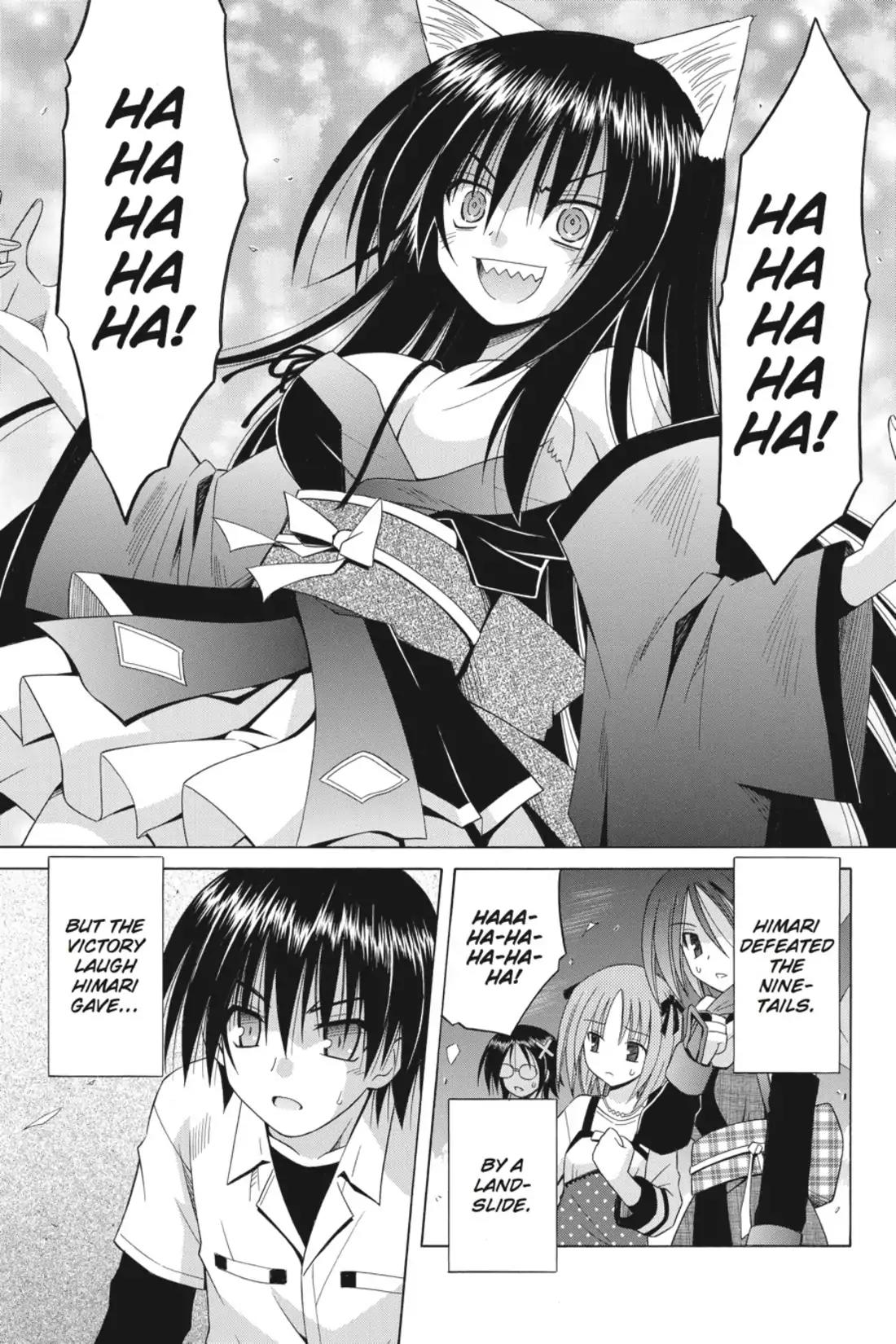 Omamori Himari Chapter 63 page 25 - Chapter 63: Vol.11 Menagerie 63: The Feline Ayakashi's Fangs Sink Deep