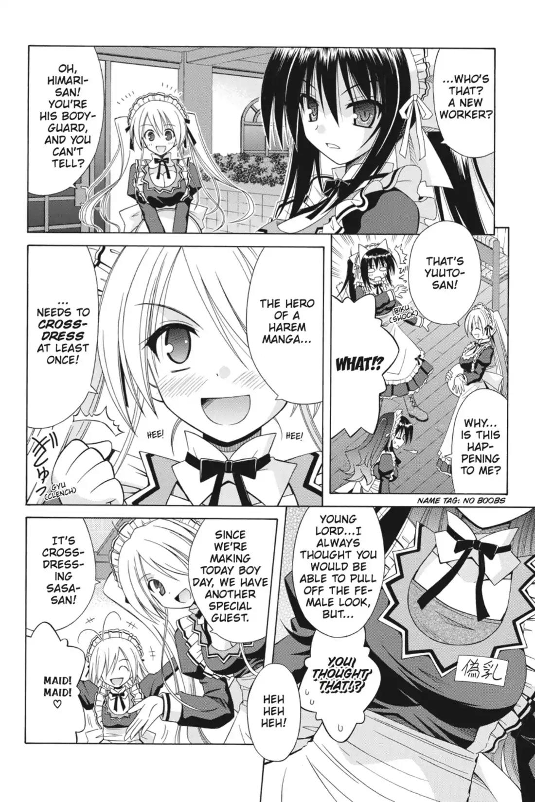 Omamori Himari Chapter 68.5 page 6 - Chapter 68.5: Vol.11 Menagerie 68.5: The Cat and Company's Sketchbook☆Revenge