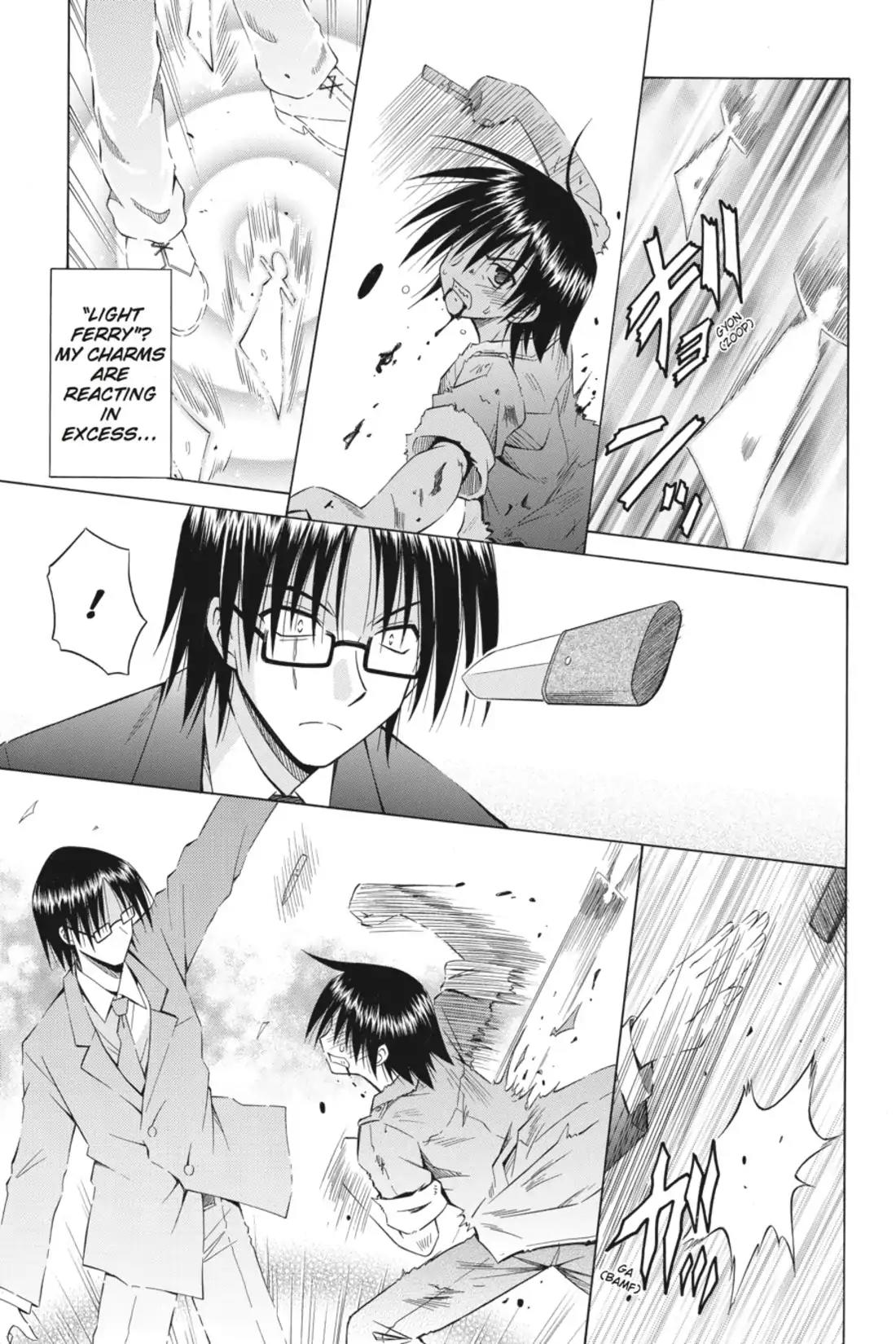 Omamori Himari Chapter 71 page 15 - Chapter 71: Vol.12 Menagerie 71: Wild Cat's Beam of Light