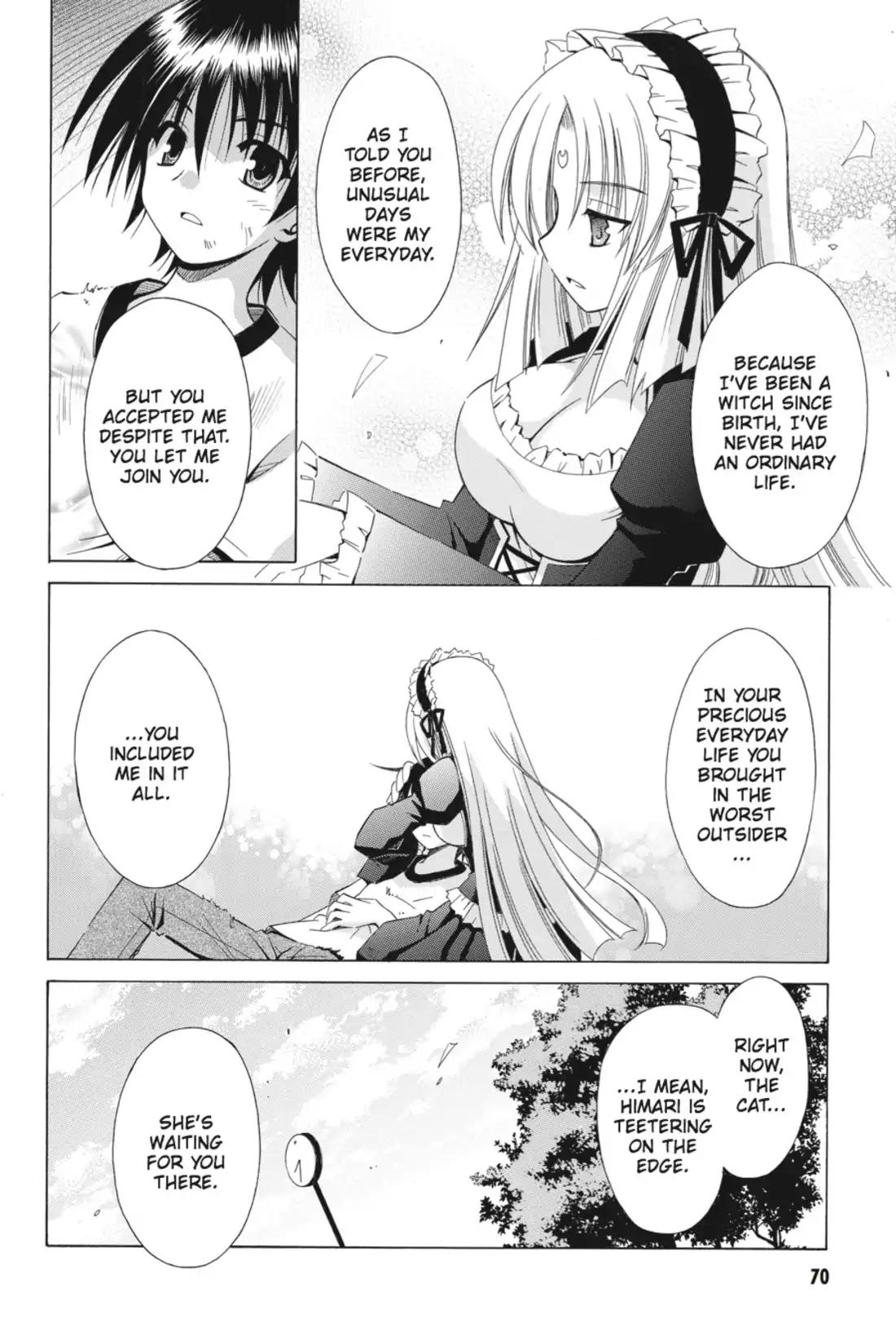 Omamori Himari Chapter 71 page 22 - Chapter 71: Vol.12 Menagerie 71: Wild Cat's Beam of Light