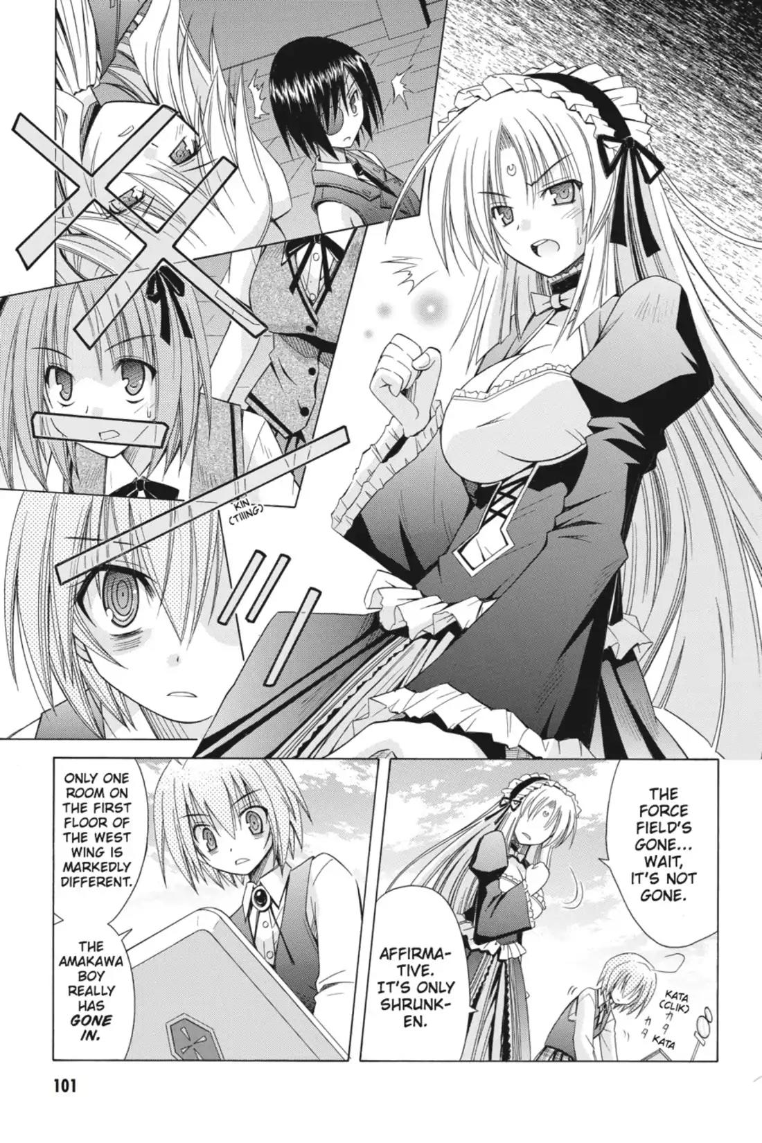 Omamori Himari Chapter 73 page 9 - Chapter 73: Vol.12 Menagerie 73: Phantasmagoria in White Cat