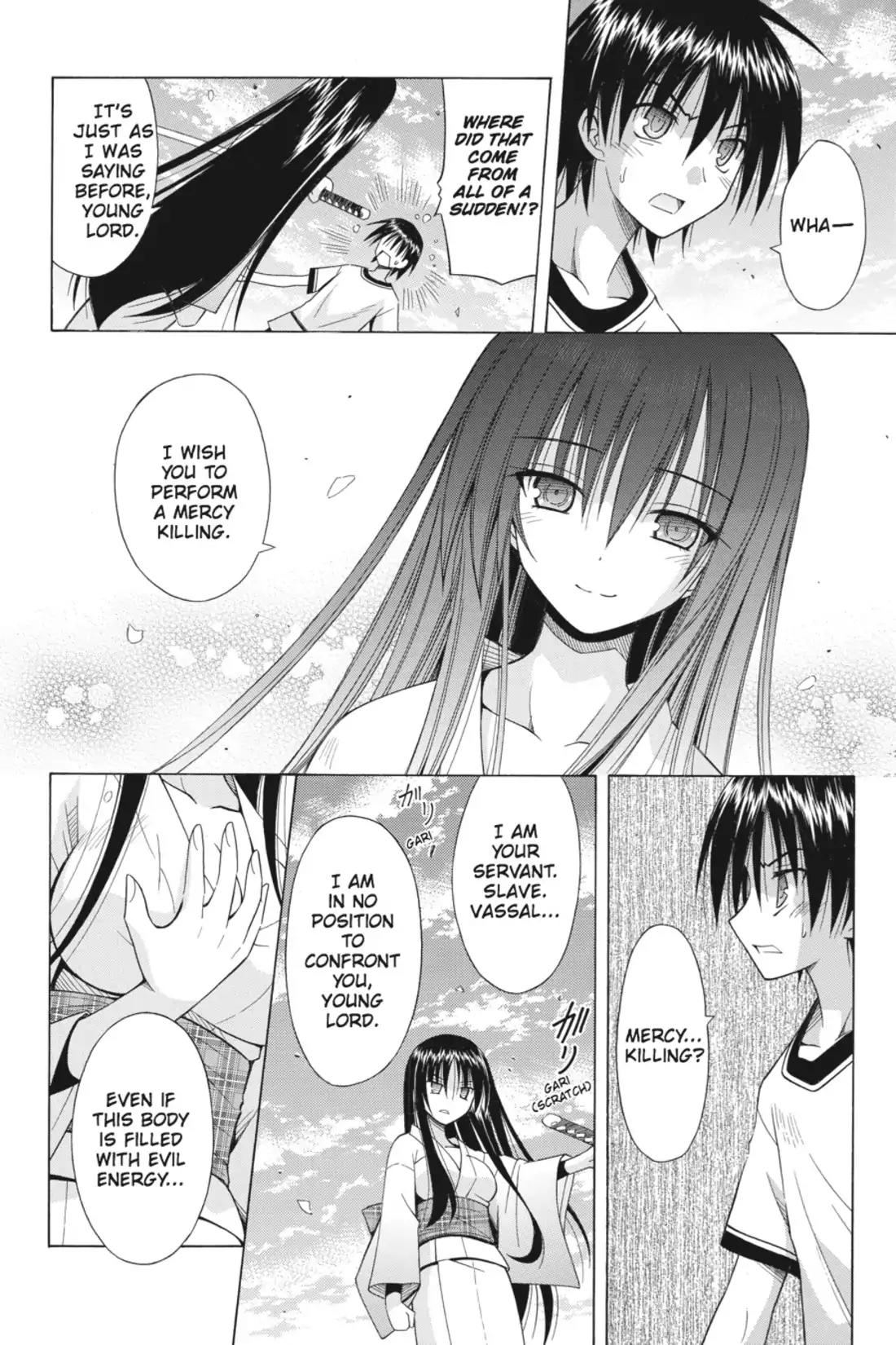 Omamori Himari Chapter 74 page 10 - Chapter 74: Vol.12 Menagerie 74: In the Cat's Ending World