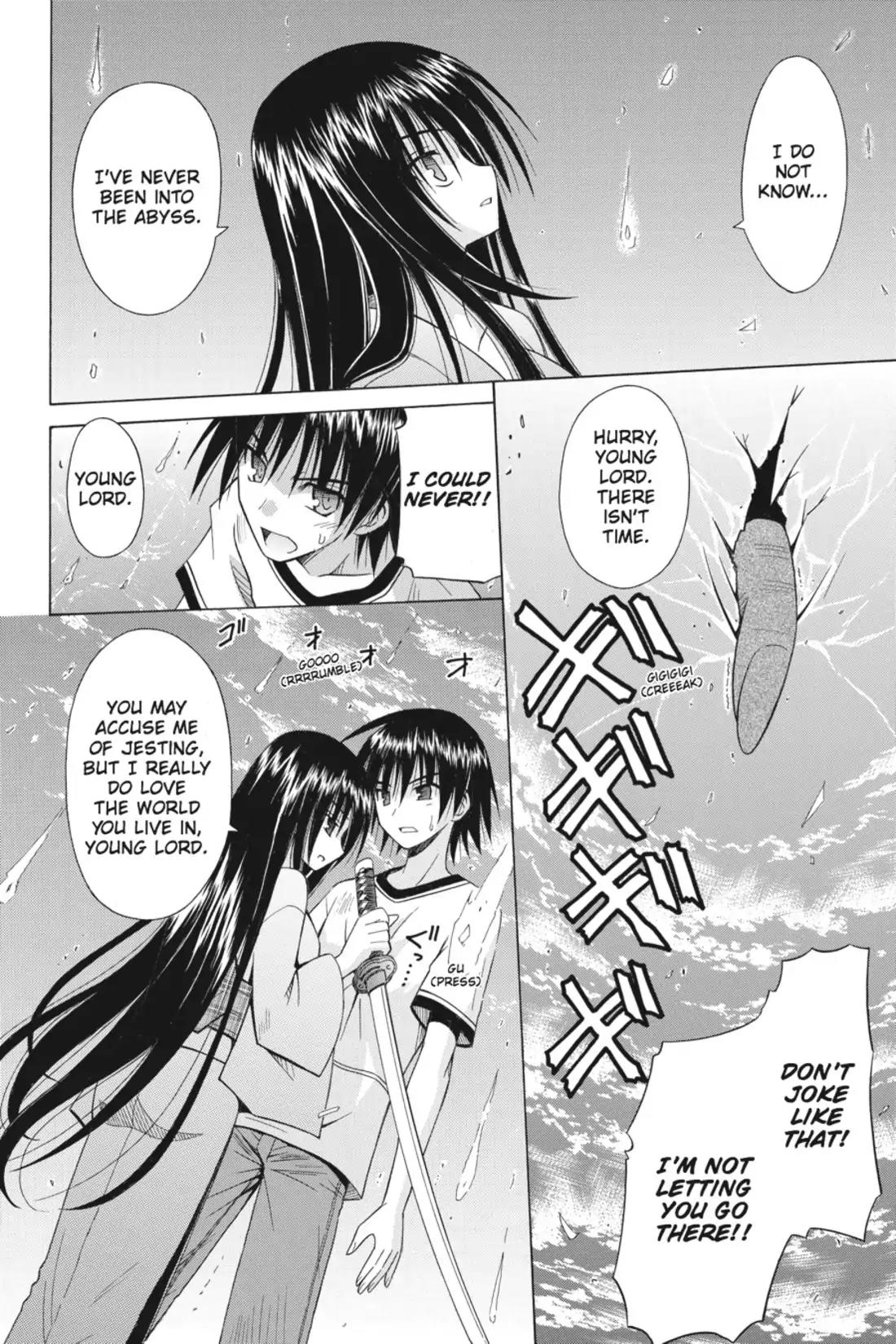 Omamori Himari Chapter 74 page 14 - Chapter 74: Vol.12 Menagerie 74: In the Cat's Ending World