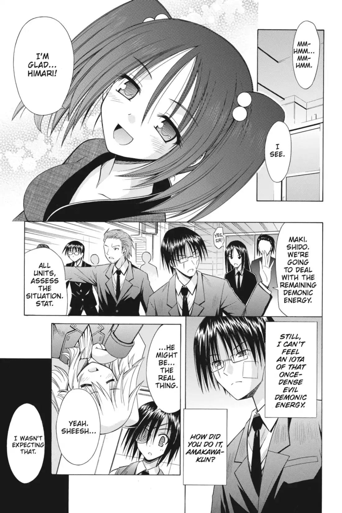Omamori Himari Chapter 74 page 25 - Chapter 74: Vol.12 Menagerie 74: In the Cat's Ending World