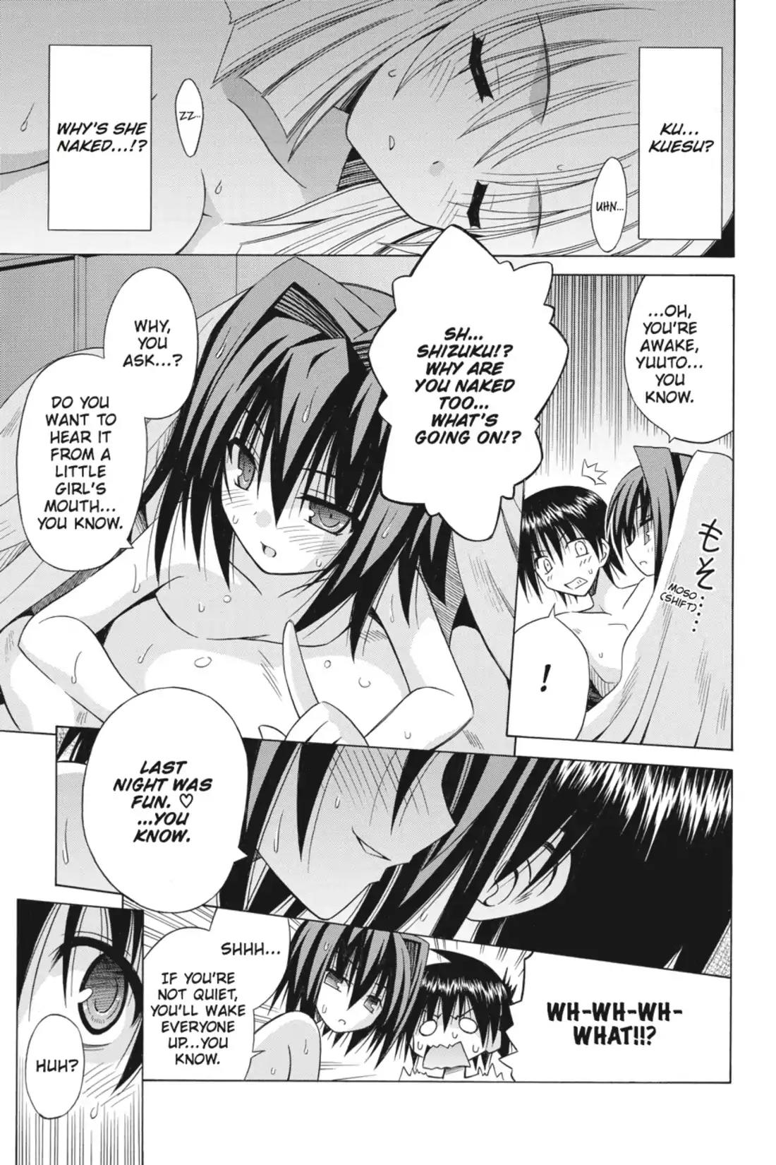 Omamori Himari Chapter 75 page 21 - Chapter 75: Vol.12 Menagerie 75: The Cat, the Girl, and the Place that Leads to Tomorrow [END]