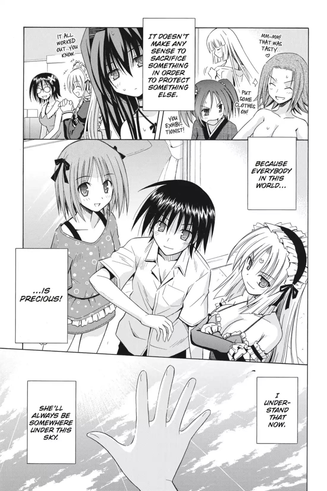 Omamori Himari Chapter 75 page 27 - Chapter 75: Vol.12 Menagerie 75: The Cat, the Girl, and the Place that Leads to Tomorrow [END]