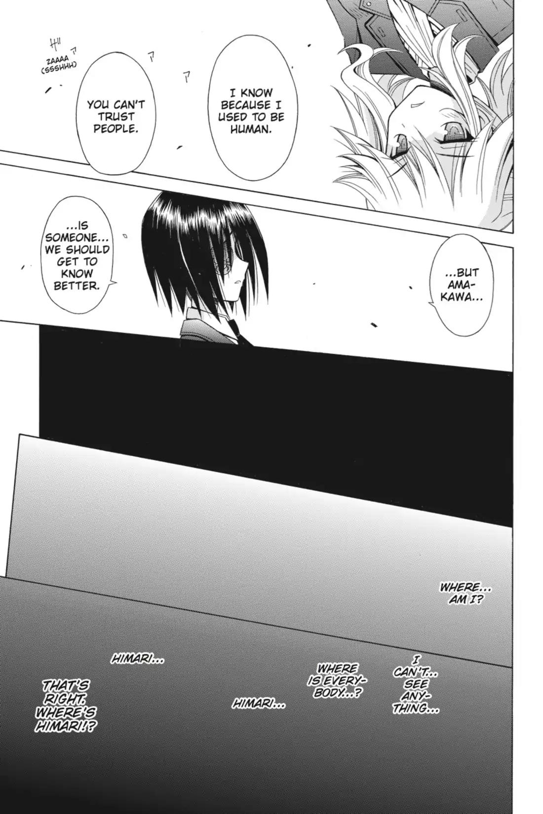 Omamori Himari Chapter 75 page 9 - Chapter 75: Vol.12 Menagerie 75: The Cat, the Girl, and the Place that Leads to Tomorrow [END]