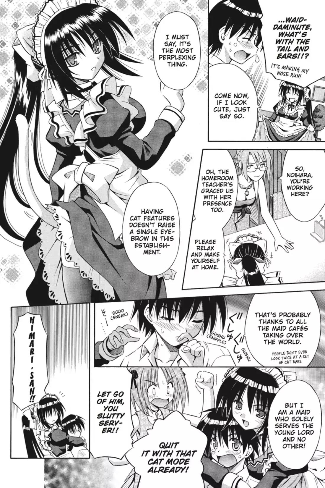 Omamori Himari Chapter 8 page 10 - Chapter 8: Vol.2 Menagerie 8: Maid in Kitty
