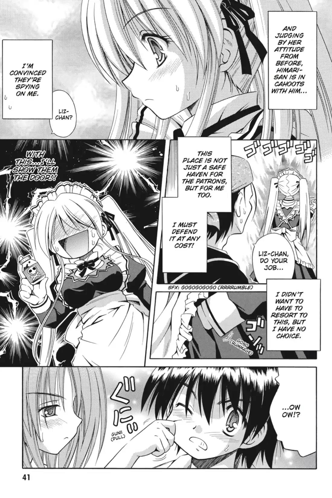 Omamori Himari Chapter 8 page 13 - Chapter 8: Vol.2 Menagerie 8: Maid in Kitty