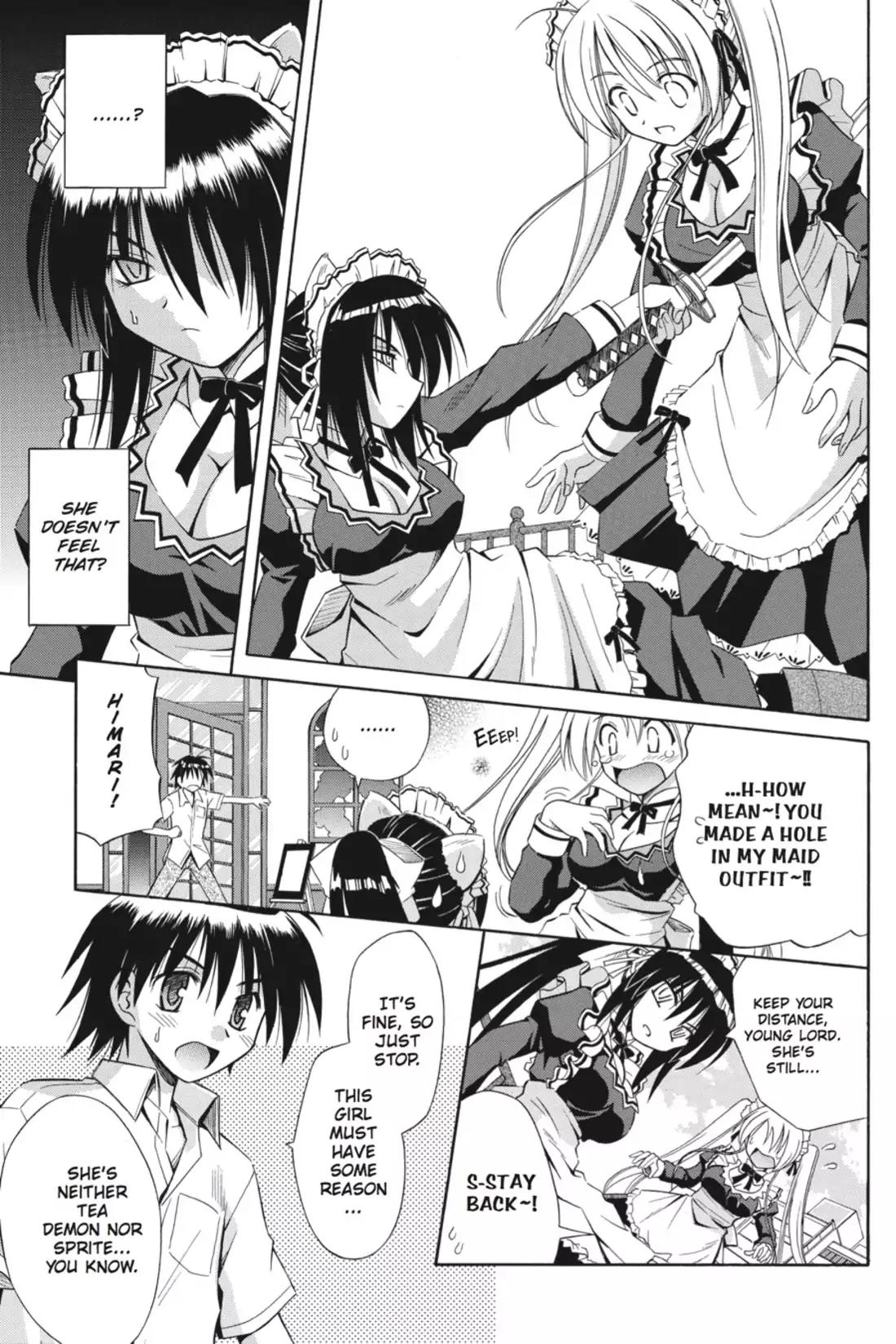 Omamori Himari Chapter 8 page 21 - Chapter 8: Vol.2 Menagerie 8: Maid in Kitty