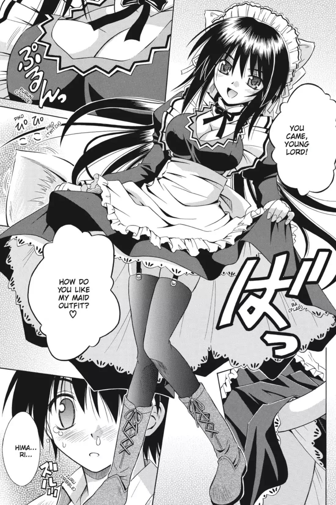 Omamori Himari Chapter 8 page 9 - Chapter 8: Vol.2 Menagerie 8: Maid in Kitty