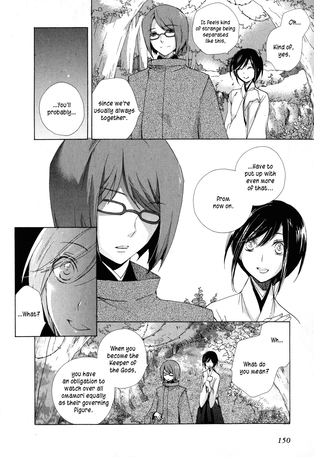 Omamori no Kamisama Chapter 10.2 page 12 - Chapter 10 v2 : Matsuri and Mimori [End]