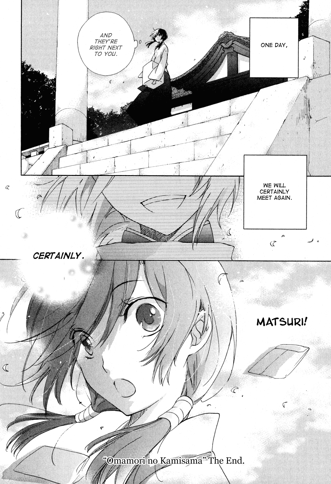 Omamori no Kamisama Chapter 10.2 page 32 - Chapter 10 v2 : Matsuri and Mimori [End]