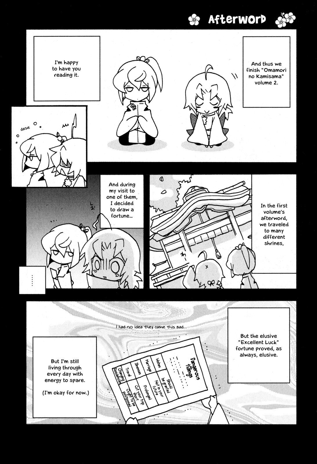 Omamori no Kamisama Chapter 10.2 page 38 - Chapter 10 v2 : Matsuri and Mimori [End]