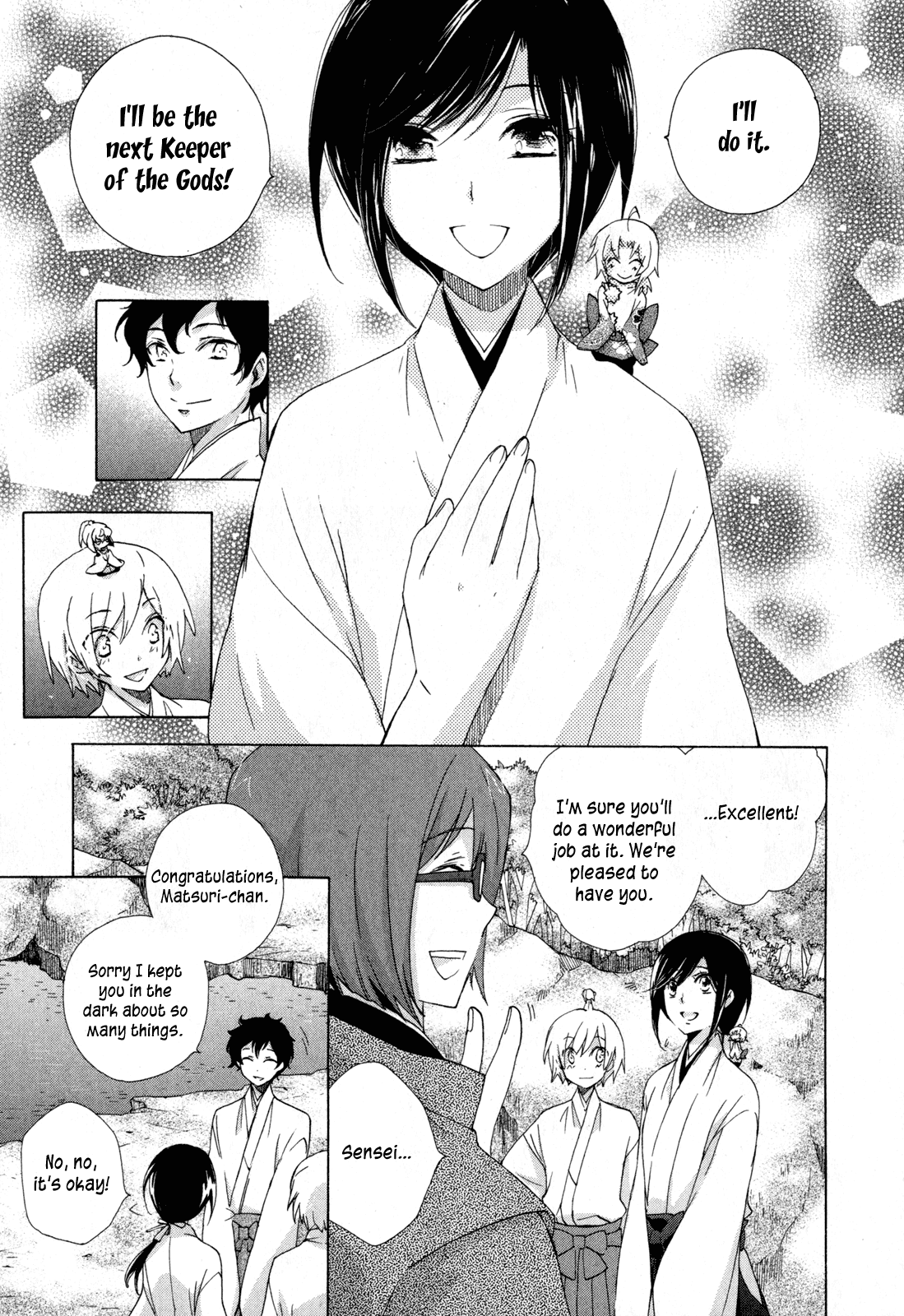 Omamori no Kamisama Chapter 10.2 page 9 - Chapter 10 v2 : Matsuri and Mimori [End]