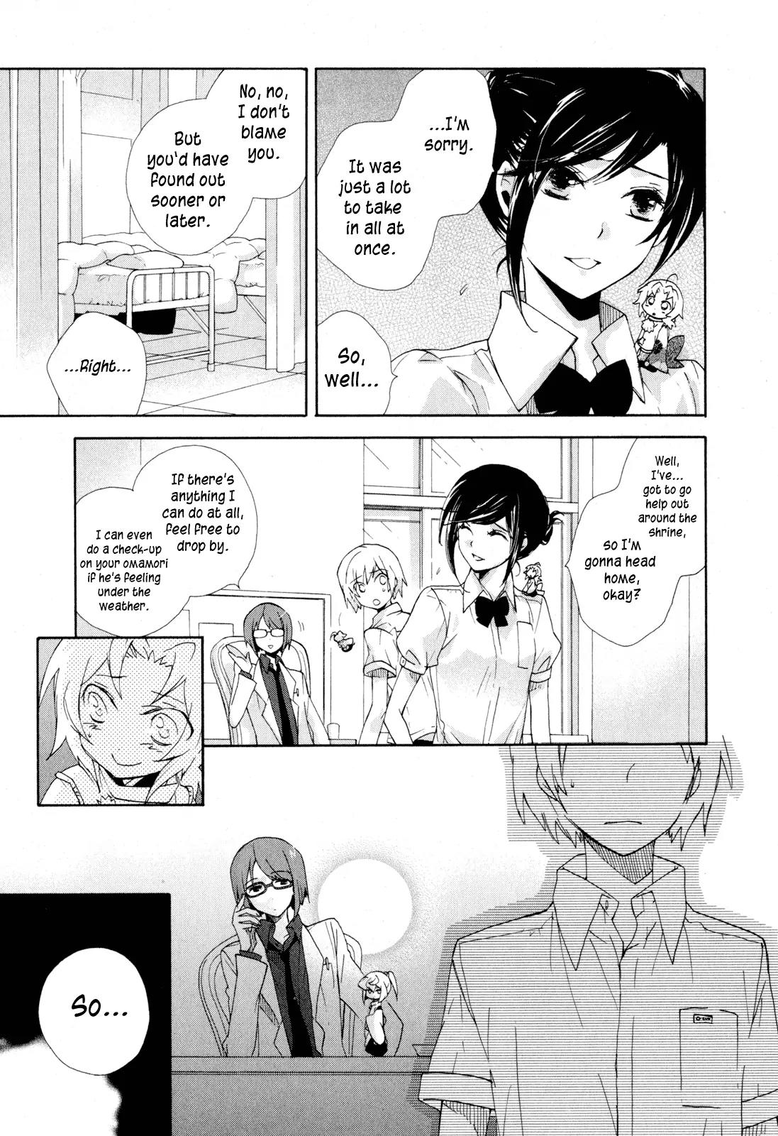 Omamori no Kamisama Chapter 8 page 15 - Chapter 8: Two and their Omamori