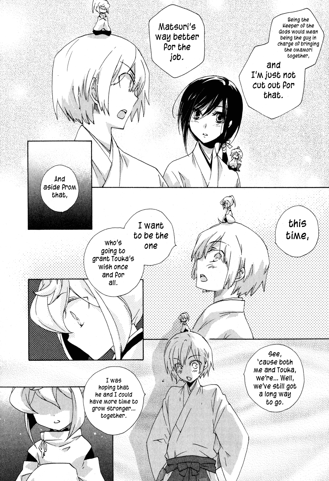 Omamori no Kamisama Chapter 9.2 page 28 - Chapter 9 v2 : The Keeper of the Gods and the Omamori