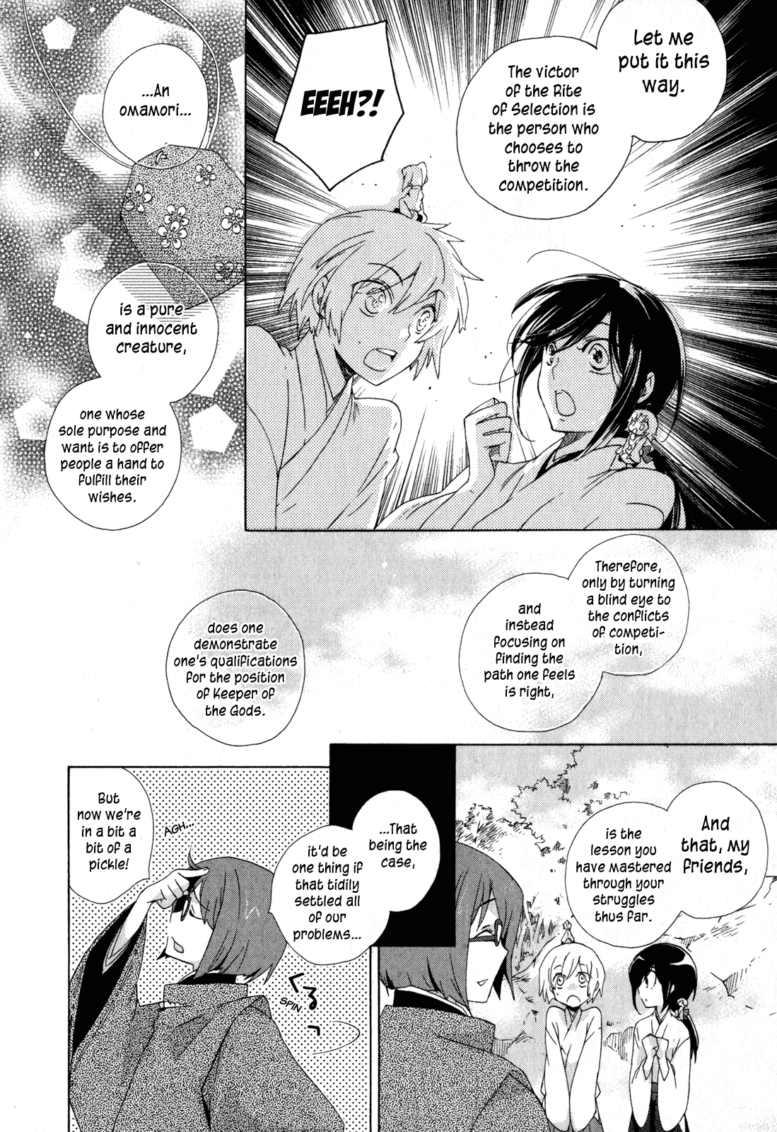 Omamori no Kamisama Chapter 9.2 page 30 - Chapter 9 v2 : The Keeper of the Gods and the Omamori