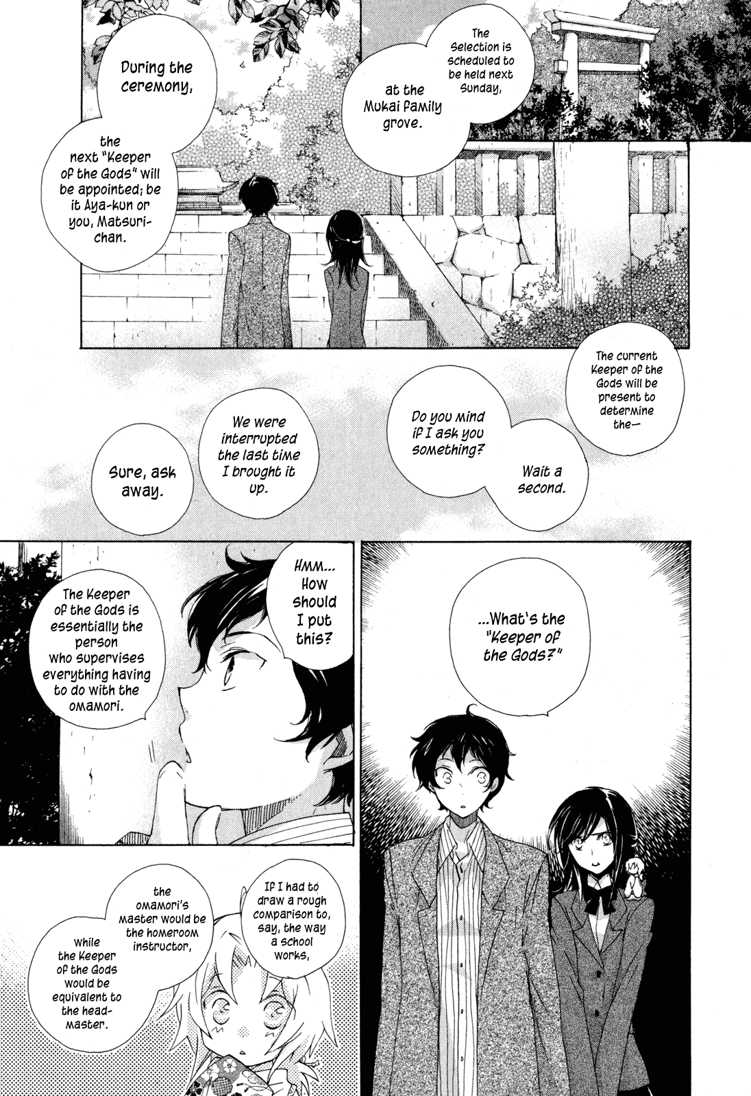 Omamori no Kamisama Chapter 9.2 page 7 - Chapter 9 v2 : The Keeper of the Gods and the Omamori