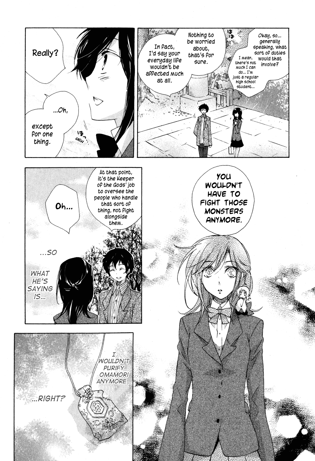 Omamori no Kamisama Chapter 9.2 page 8 - Chapter 9 v2 : The Keeper of the Gods and the Omamori