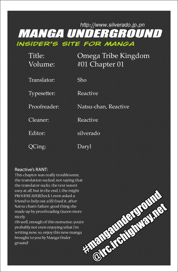 Omega Tribe Kingdom Chapter 1.2 page 24 - Chapter 1 v2 : Beginning of Omega