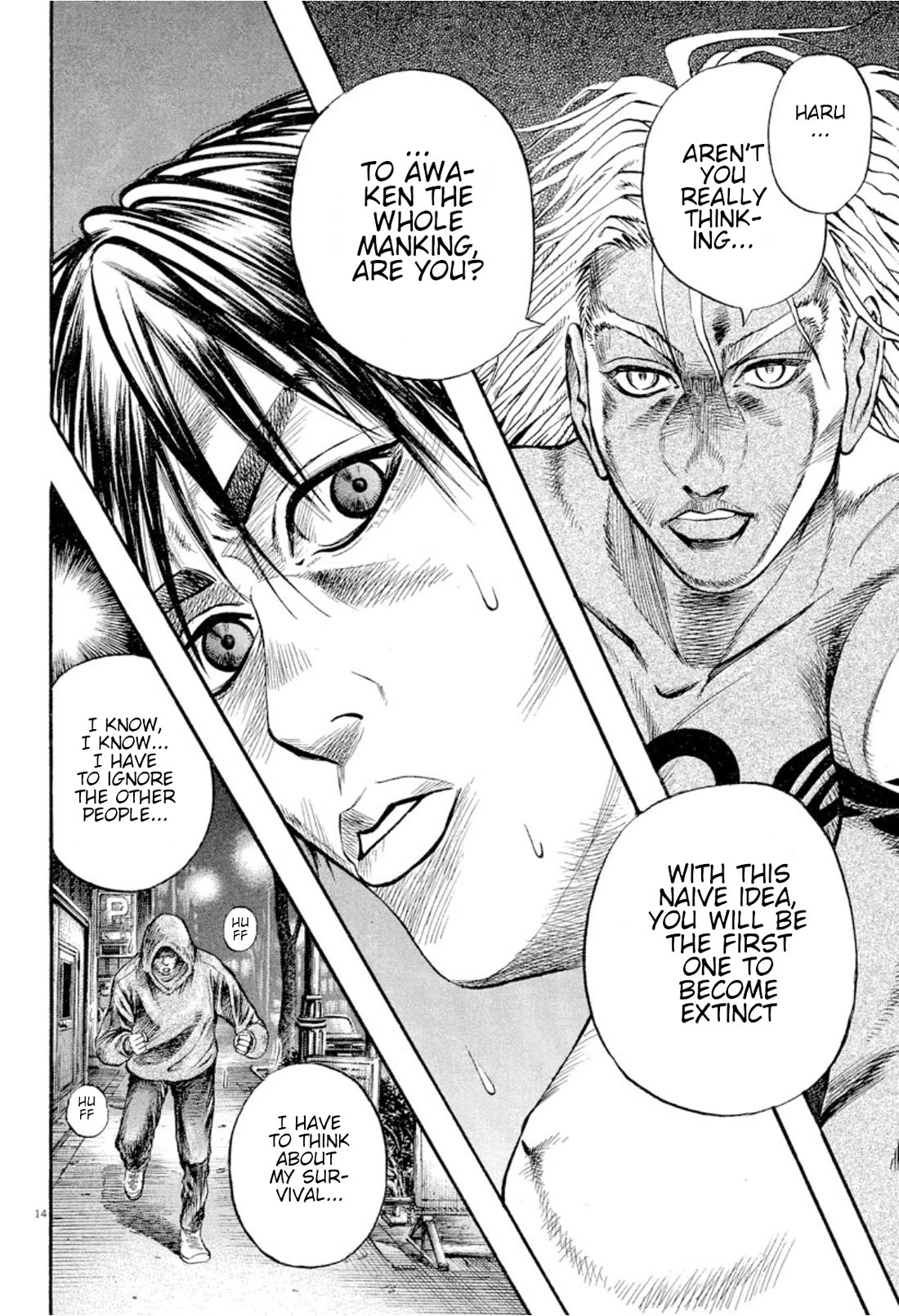 Omega Tribe Chapter 17 page 13 - Chapter 17: Shinjuku, east exit