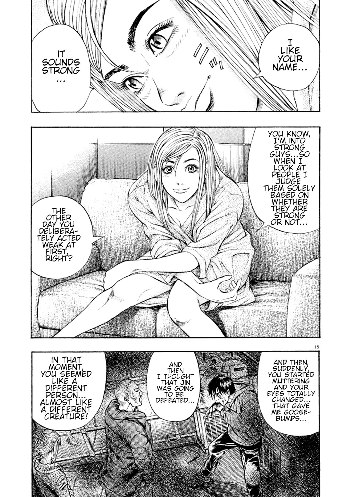 Omega Tribe Chapter 21 page 15 - Chapter 21: Megumi