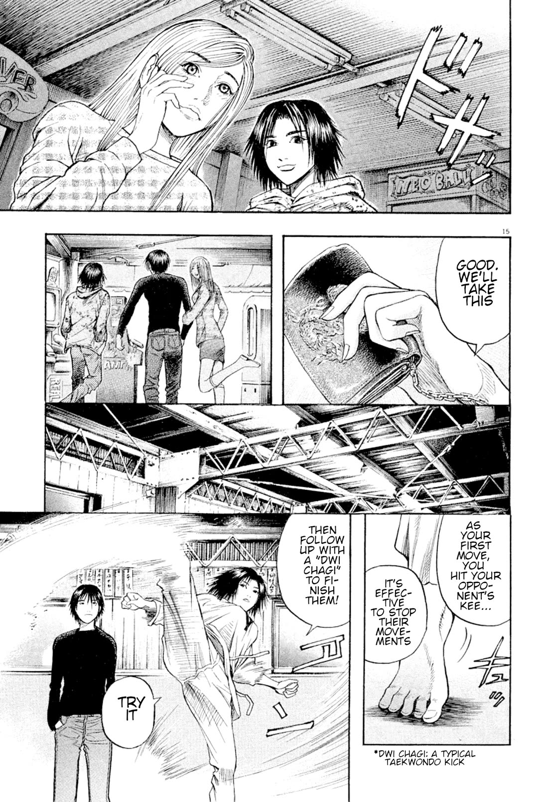 Omega Tribe Chapter 24 page 15 - Chapter 24: Tokyo, Japan, Haru today