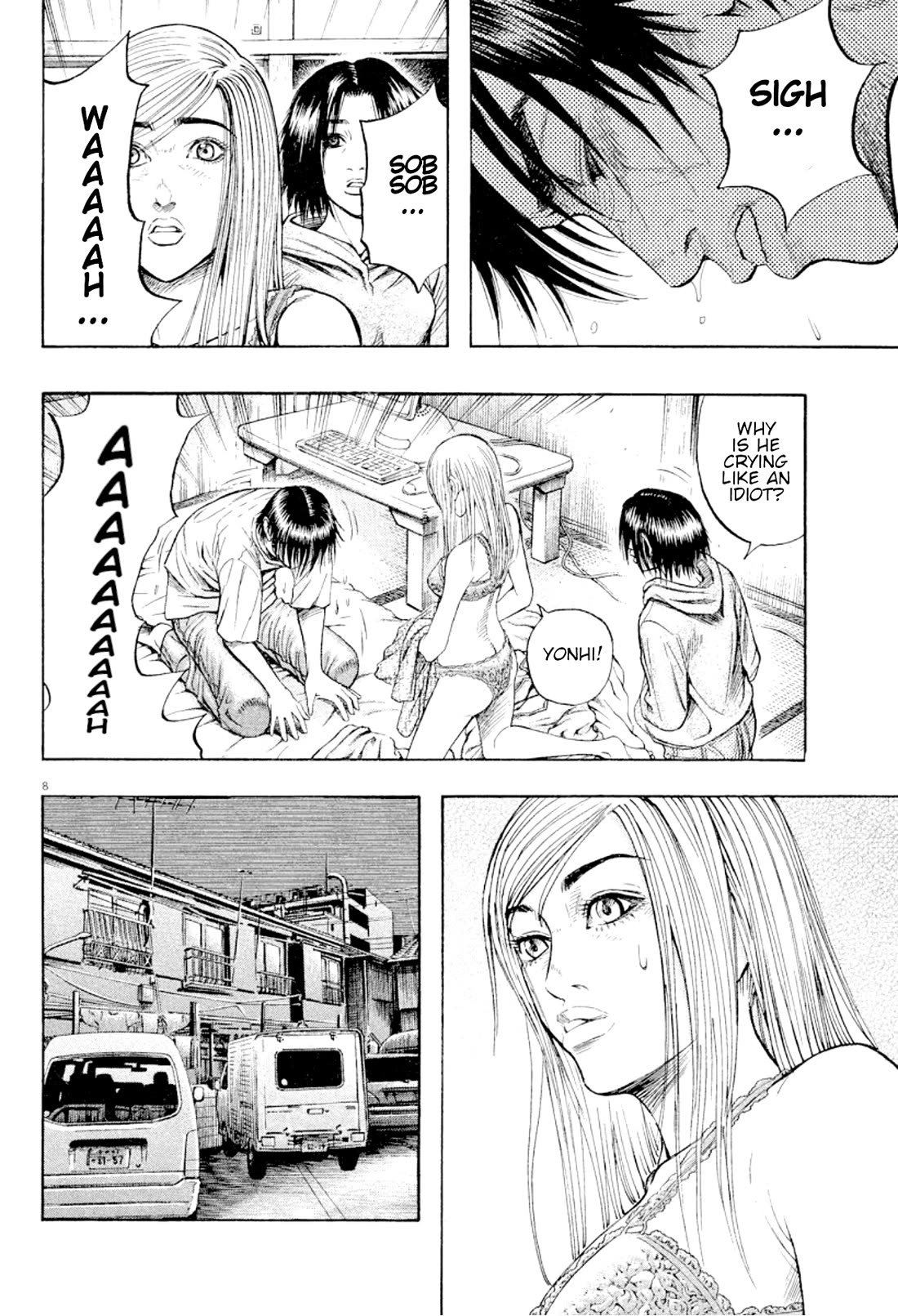 Omega Tribe Chapter 24 page 8 - Chapter 24: Tokyo, Japan, Haru today