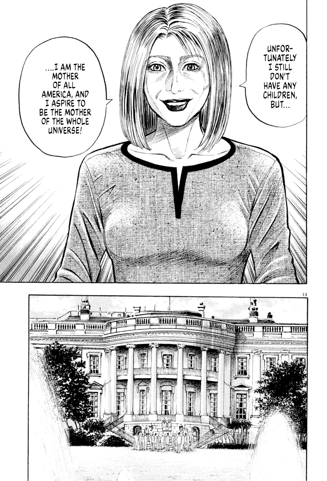 Omega Tribe Chapter 25 page 13 - Chapter 25: United States, Washington DC, Eve L. Hawks today