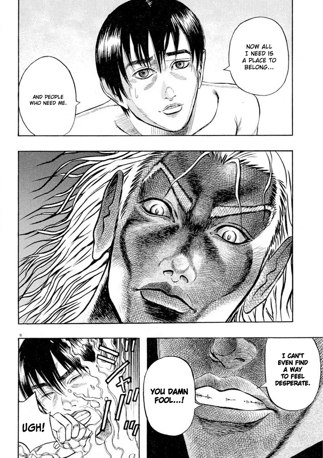 Omega Tribe Chapter 28 page 8 - Chapter 28: Tokyo, Japan, The Other Haru