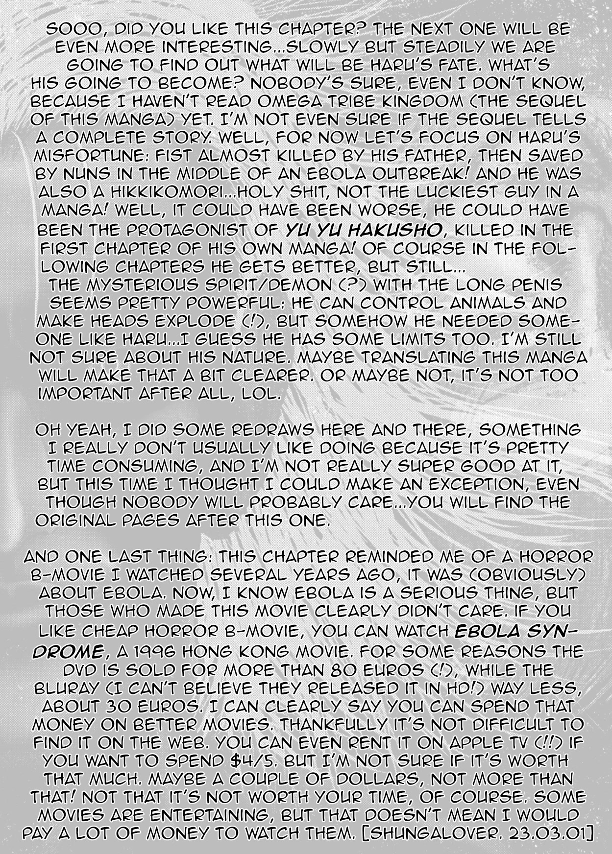 Omega Tribe Chapter 3 page 21 - Chapter 3: Ebola