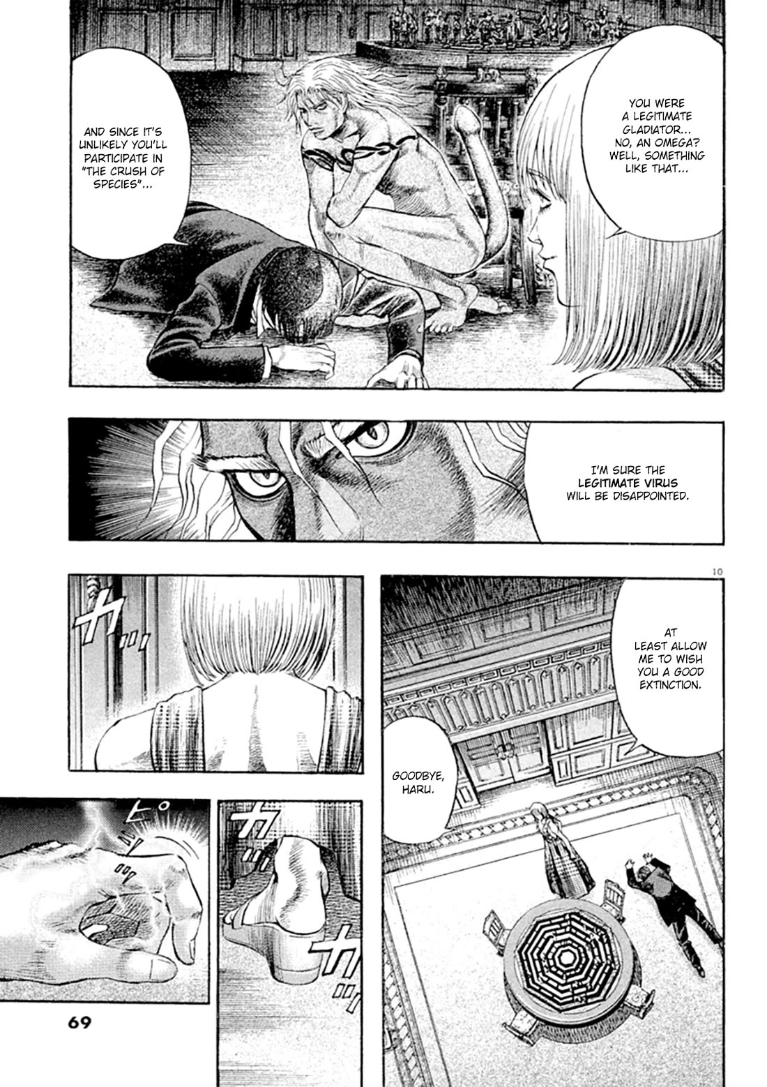 Omega Tribe Chapter 34 page 10 - Chapter 34: Goodbye Japan; Goodbye America