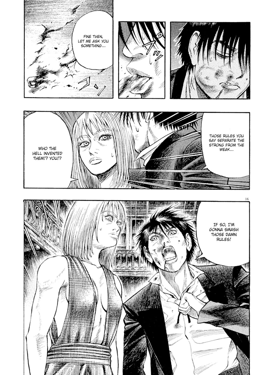 Omega Tribe Chapter 34 page 16 - Chapter 34: Goodbye Japan; Goodbye America