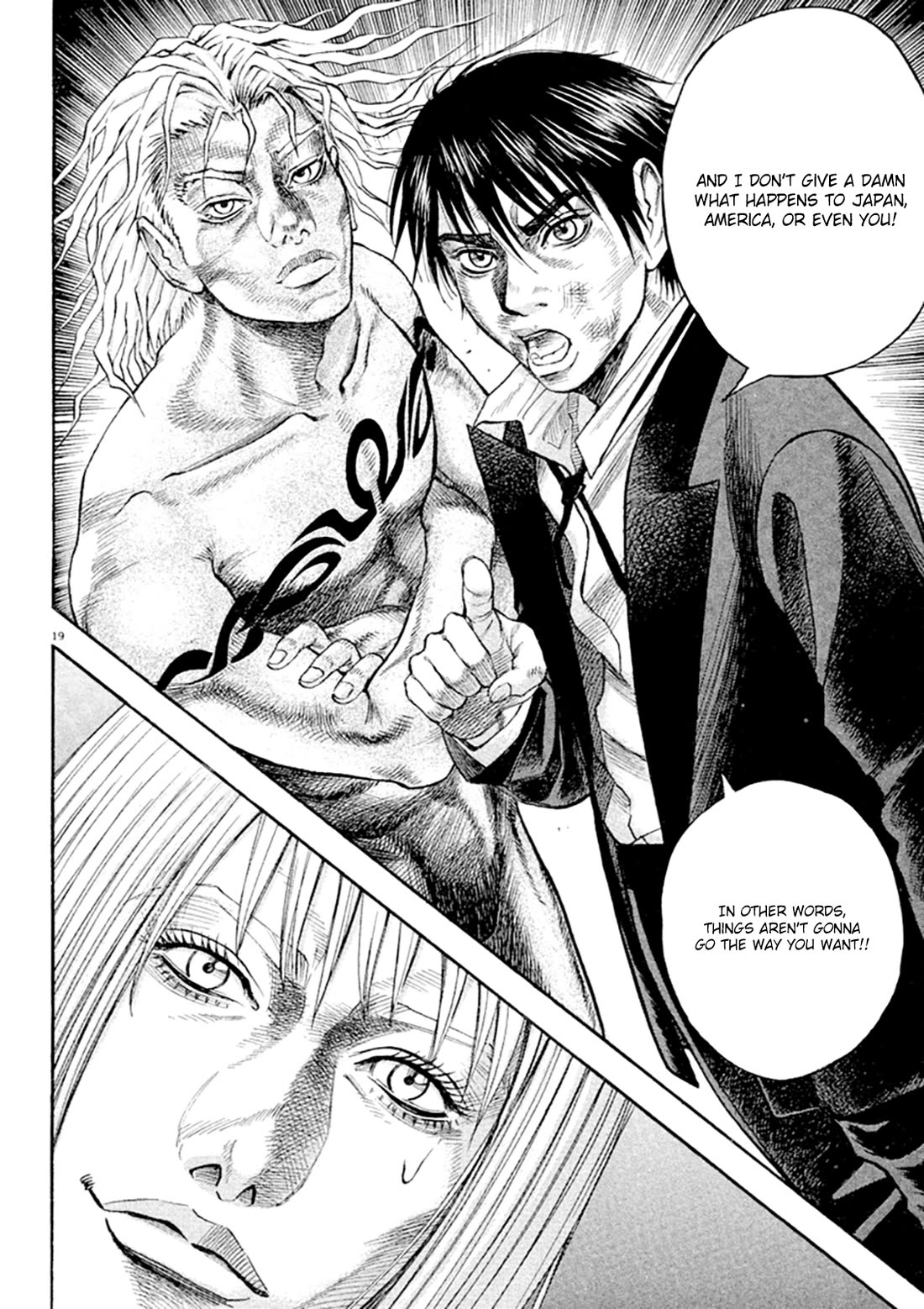 Omega Tribe Chapter 34 page 18 - Chapter 34: Goodbye Japan; Goodbye America