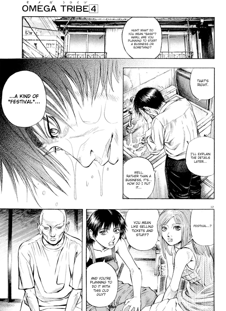 Omega Tribe Chapter 36 page 12 - Chapter 36: Ichirou Sakura