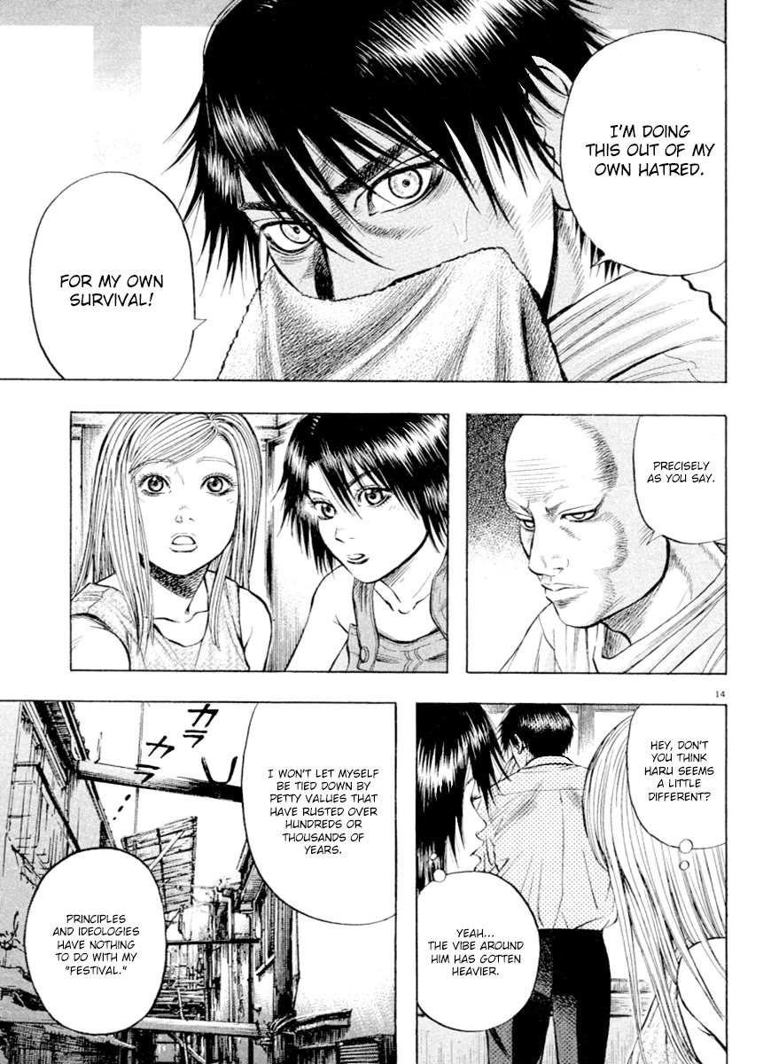 Omega Tribe Chapter 36 page 14 - Chapter 36: Ichirou Sakura