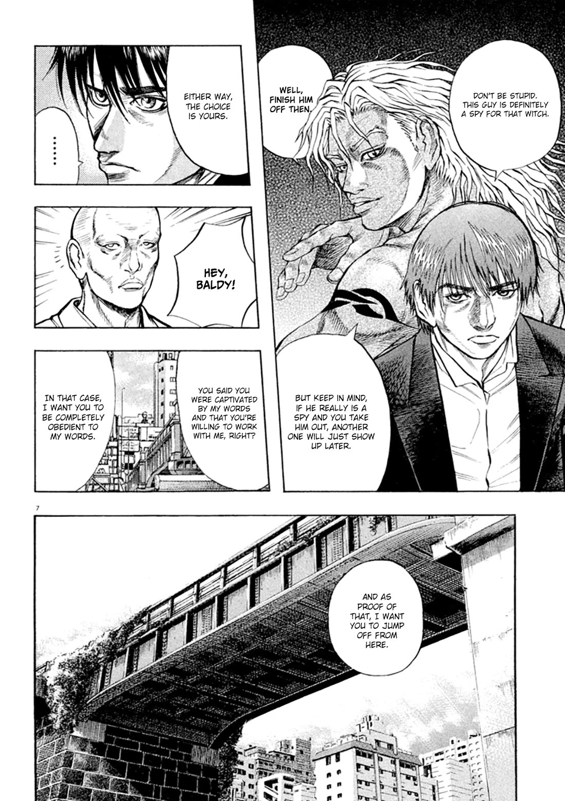 Omega Tribe Chapter 36 page 7 - Chapter 36: Ichirou Sakura