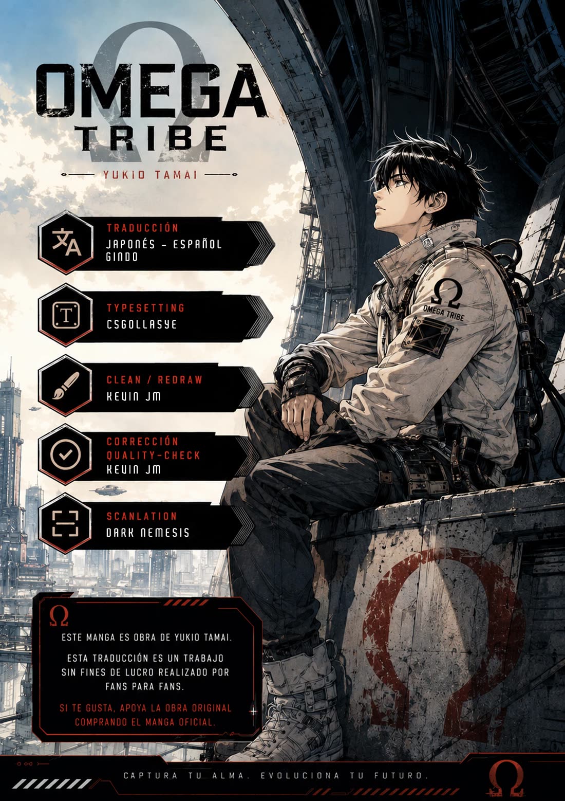 Omega Tribe Chapter 46 page 1 - Chapter 46: The Motorcycle Gang Extermination Movement