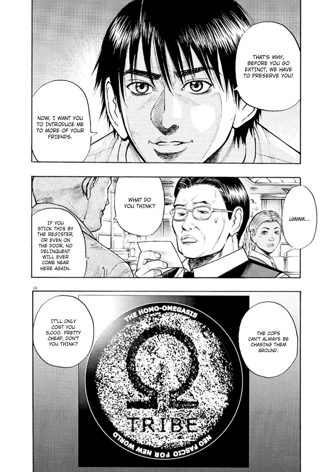 Omega Tribe Chapter 46 page 19 - Chapter 46: The Motorcycle Gang Extermination Movement