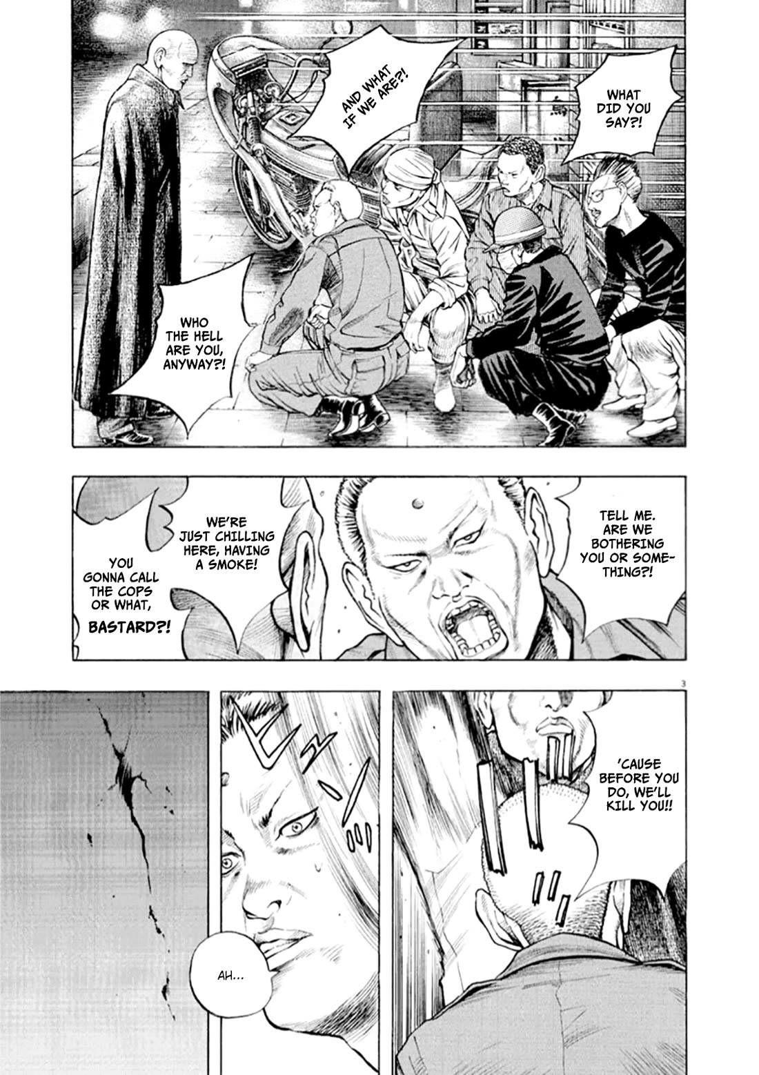 Omega Tribe Chapter 46 page 4 - Chapter 46: The Motorcycle Gang Extermination Movement