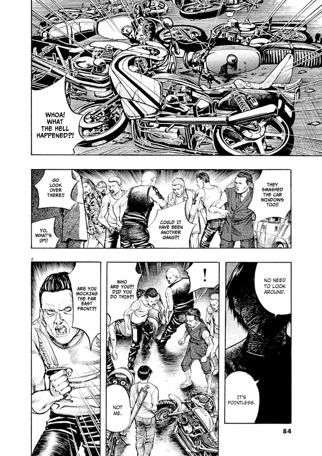 Omega Tribe Chapter 46 page 9 - Chapter 46: The Motorcycle Gang Extermination Movement